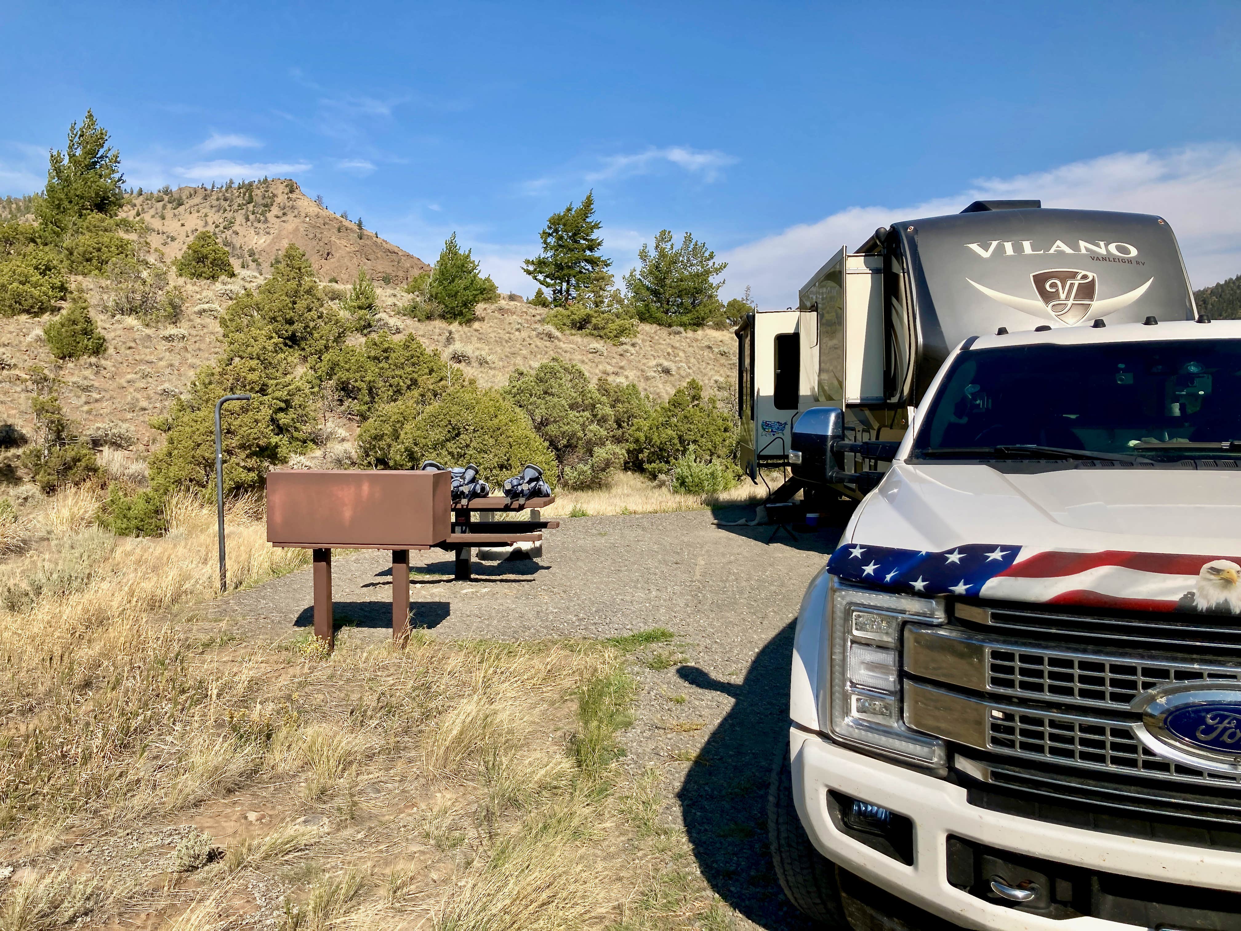 MickandKarla W.'s photo of rv camping at Rex Hale Campground near Wapiti, WY