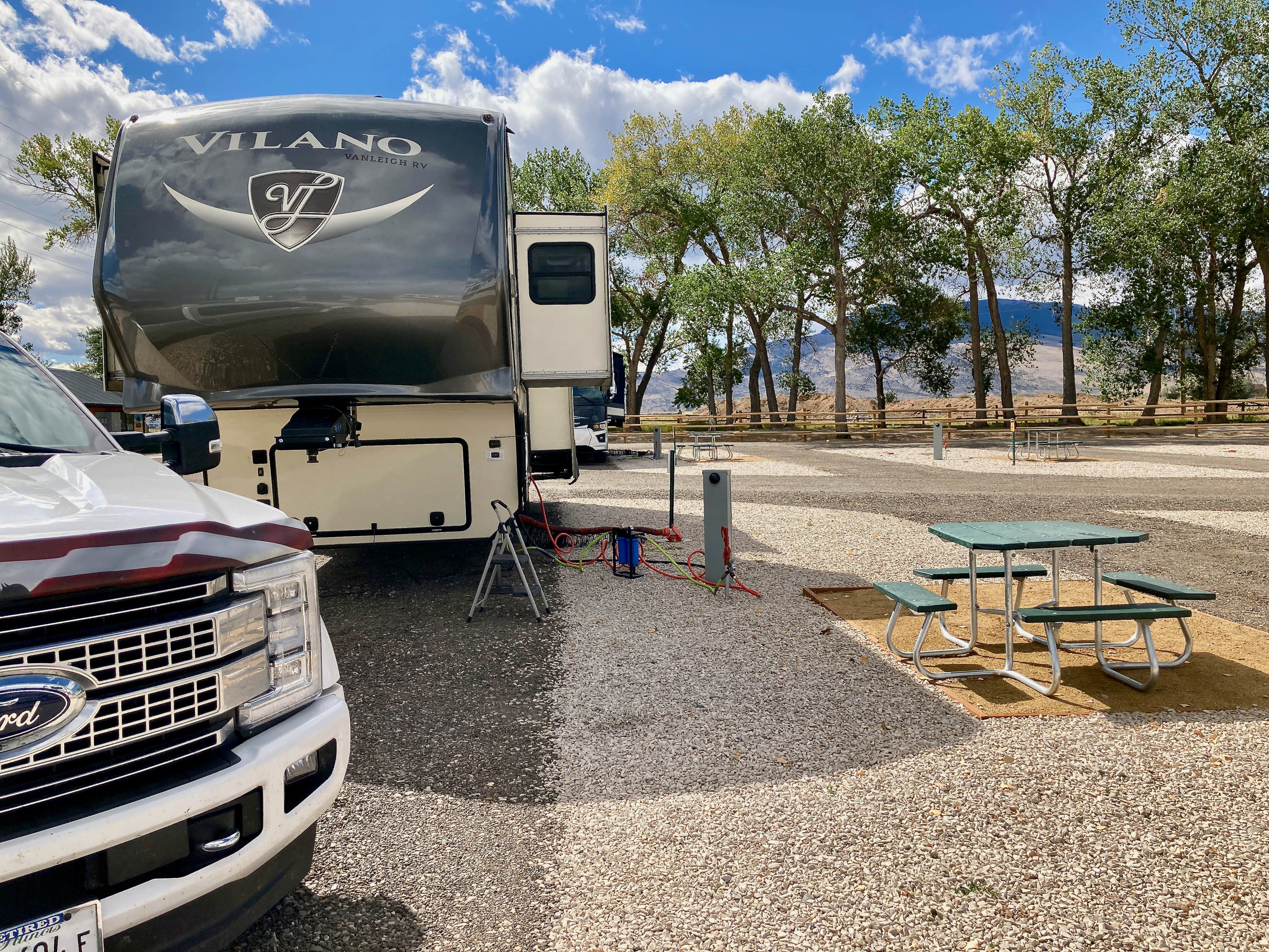 Camper-submitted photo at Buffalo Bluff RV Park near Meeteetse, WY
