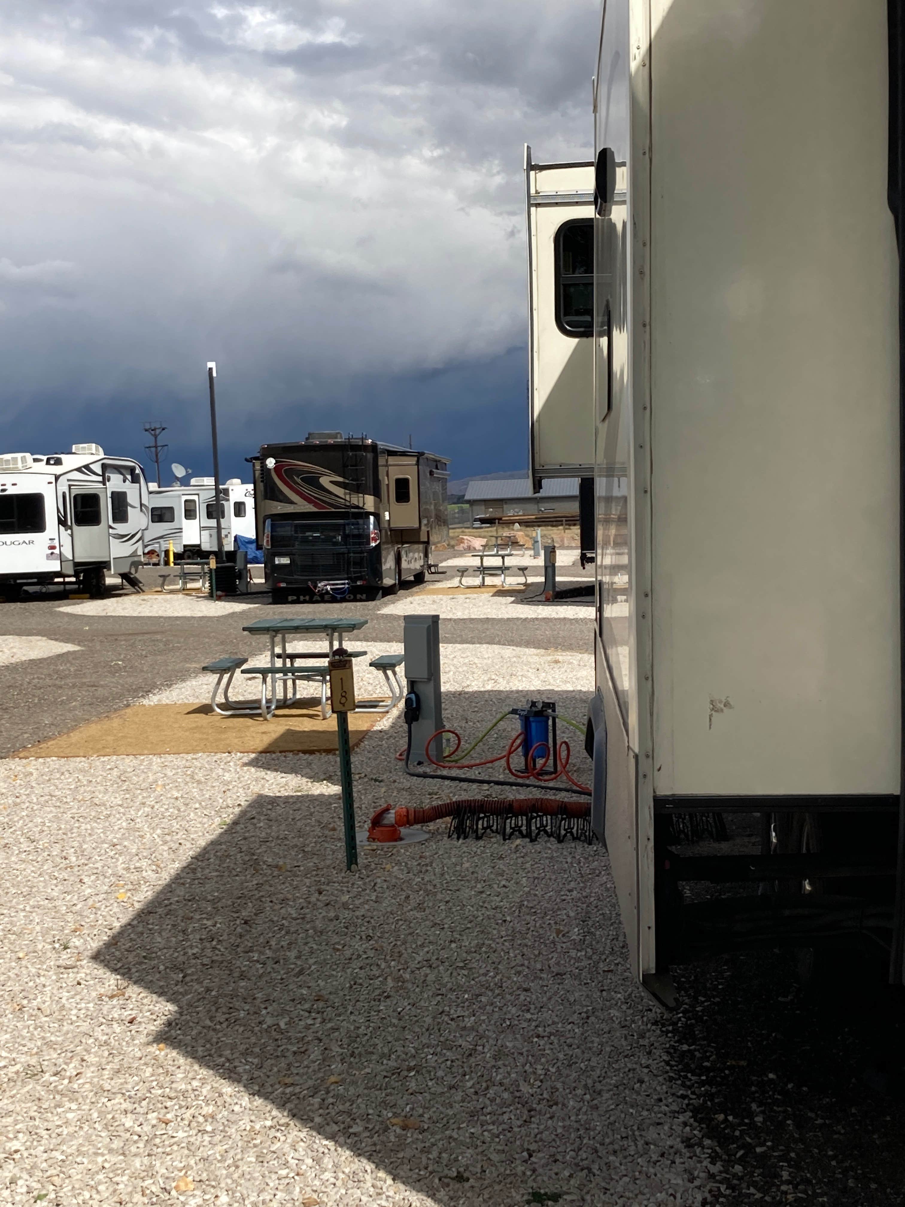 MickandKarla W.'s photo of rv camping at Buffalo Bluff RV Park near Shoshone National Forest