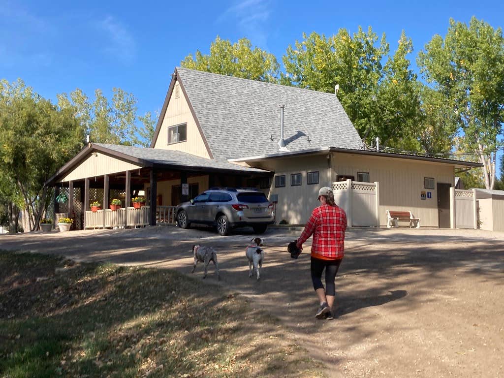 MickandKarla W.'s photo of camping with pets at Deer Park RV Park and Campground near Sheridan, WY