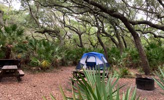 David S.'s photo of tent camping at Sea Camp Campground — Cumberland Island National Seashore near Folkston, GA