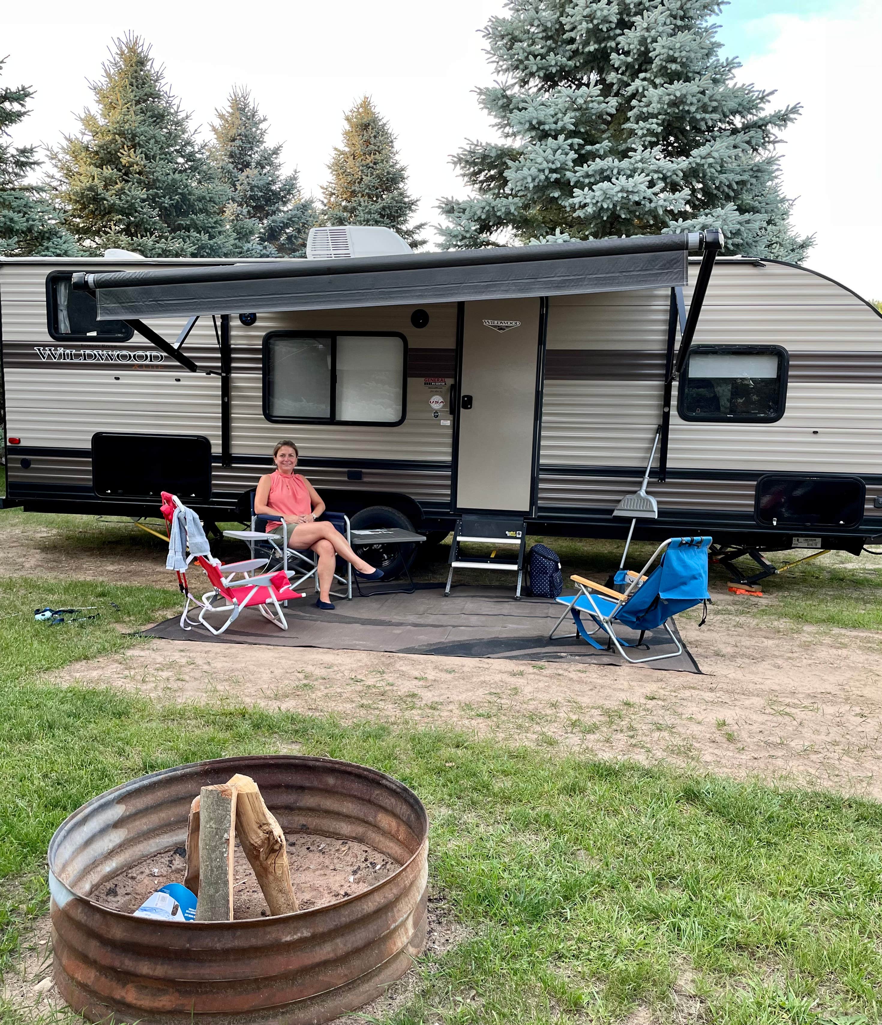 Kelly D.'s photo of rv camping at Starlight Campground and RV Park near Conway, MI