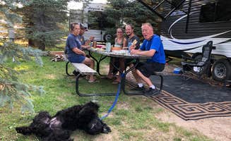 Kelly D.'s photo of camping with pets at Starlight Campground and RV Park near Rapid City, MI