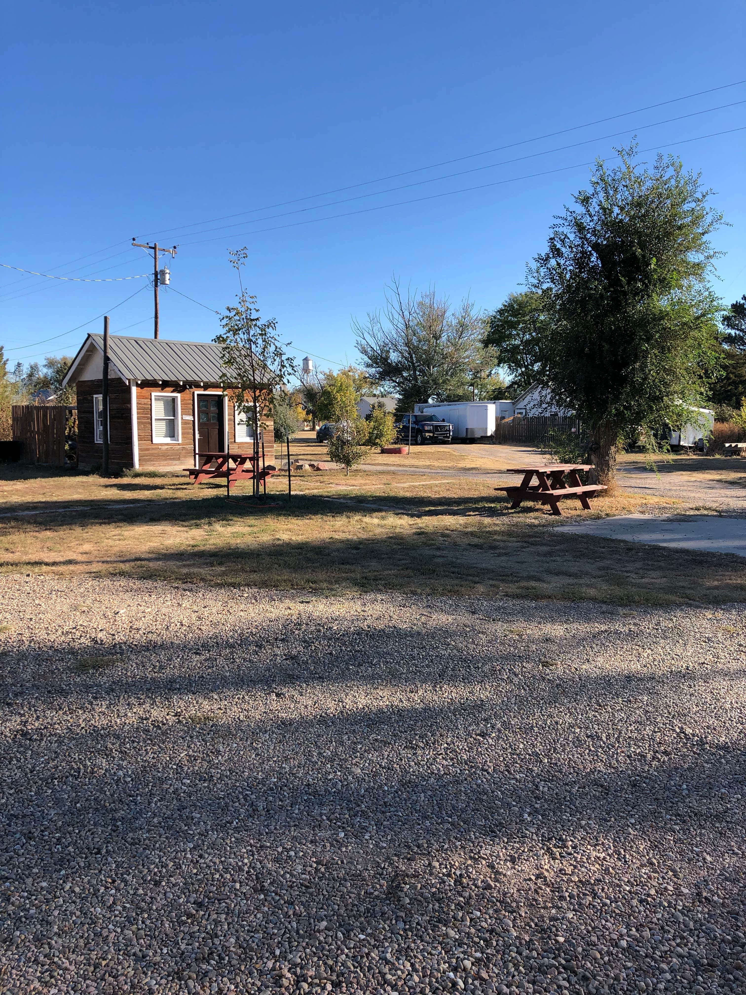 CC C.'s photo of a cabin at Shady Grove Campground near Hugo, CO