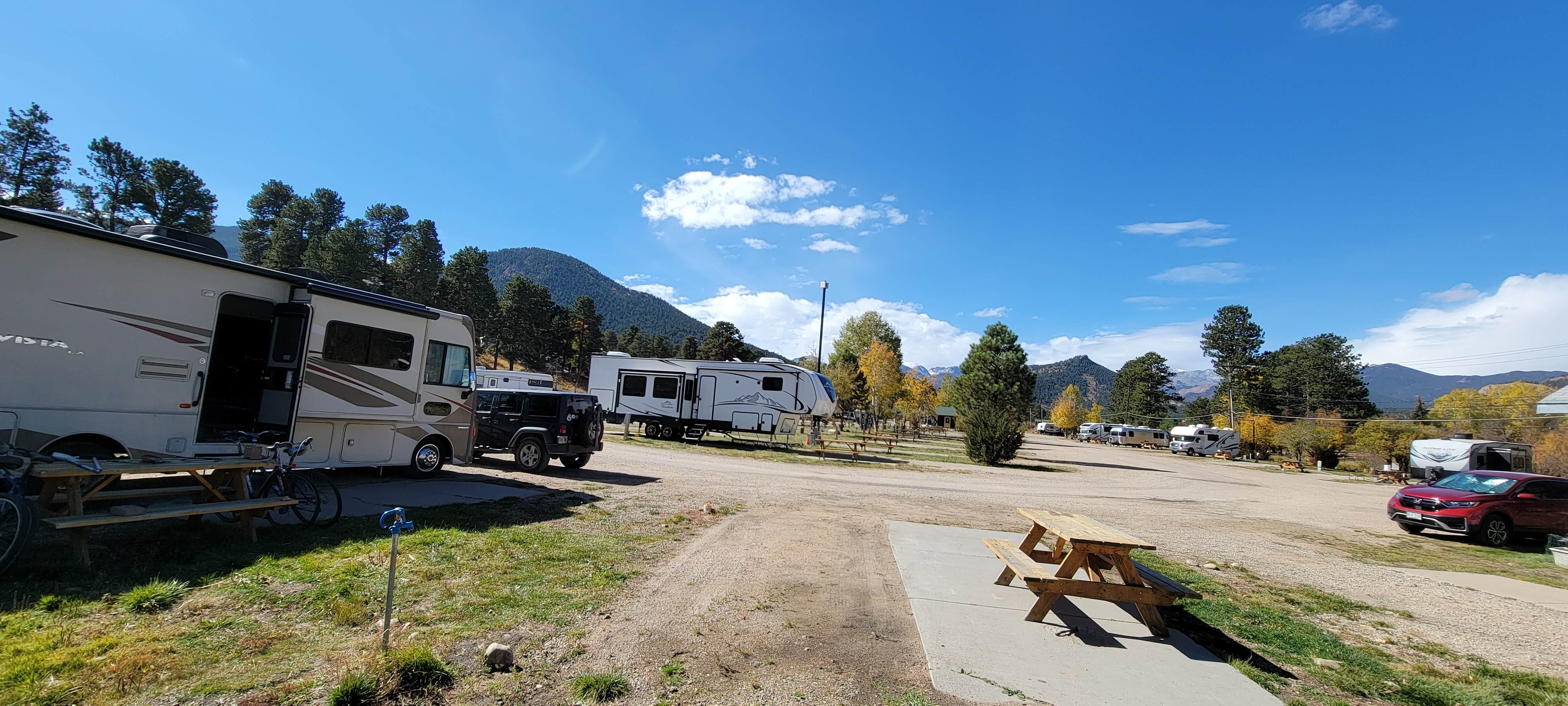 Nancy C.'s photo of rv camping at Manor RV Park near Parshall, CO