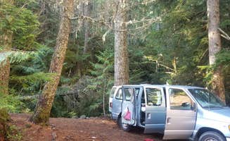 Hannah's photo of rv camping at Kiwanis Road Free Camping near Mt. Hood National Forest