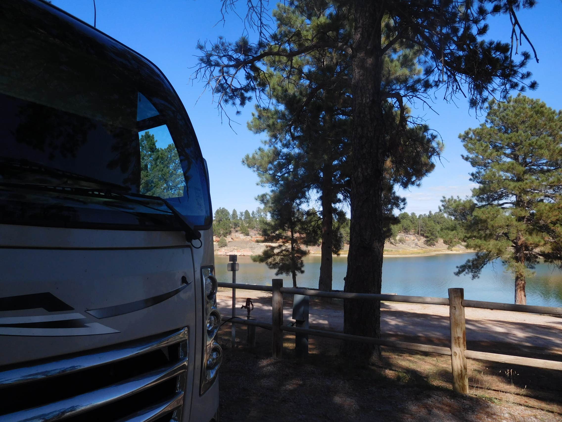Debra M.'s photo of rv camping at Tatanka Campground — Keyhole State Park near Devils Tower National Monument