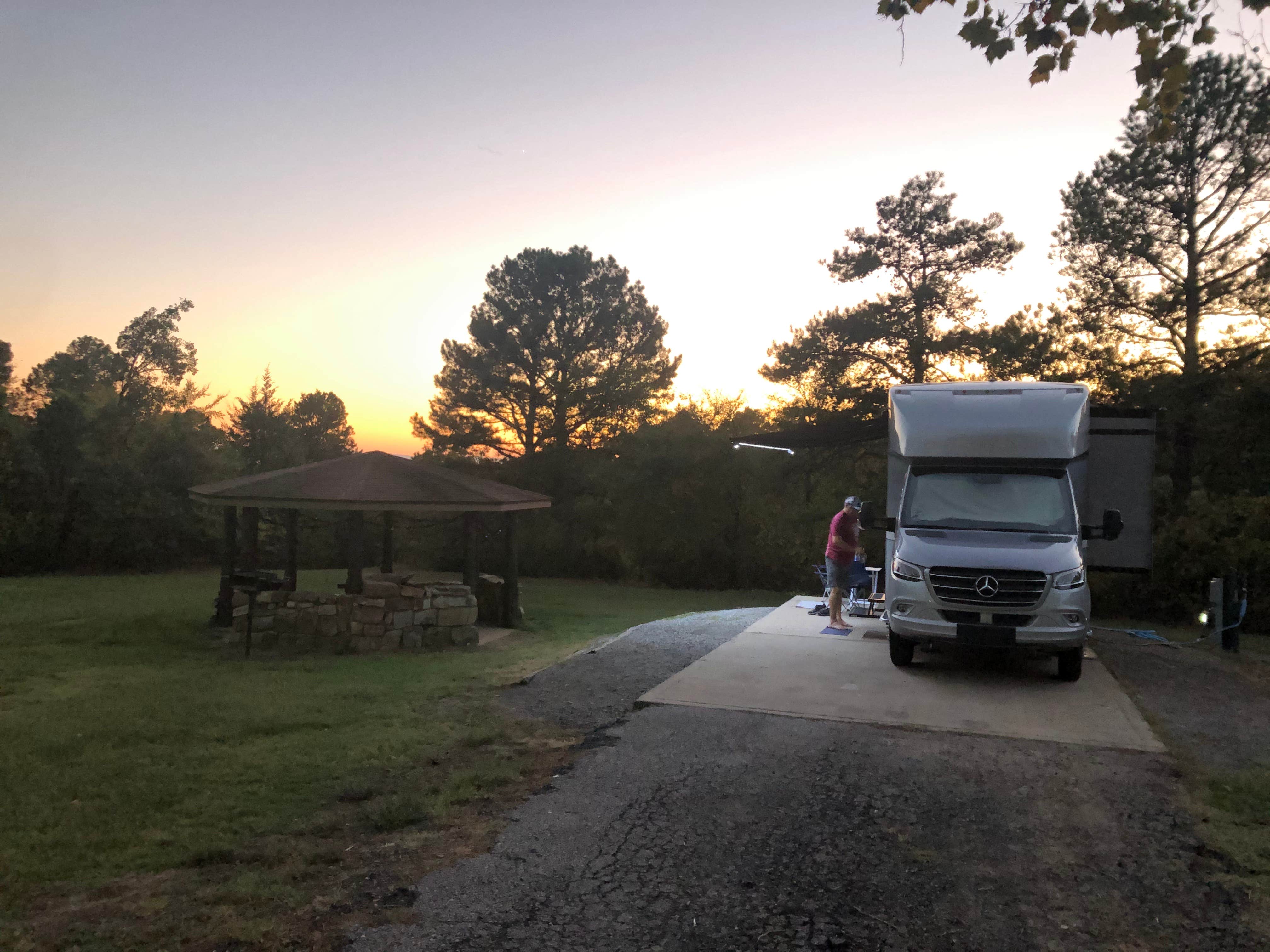 Bryan A.'s photo of rv camping at Talimena State Park Campground near Daisy, OK