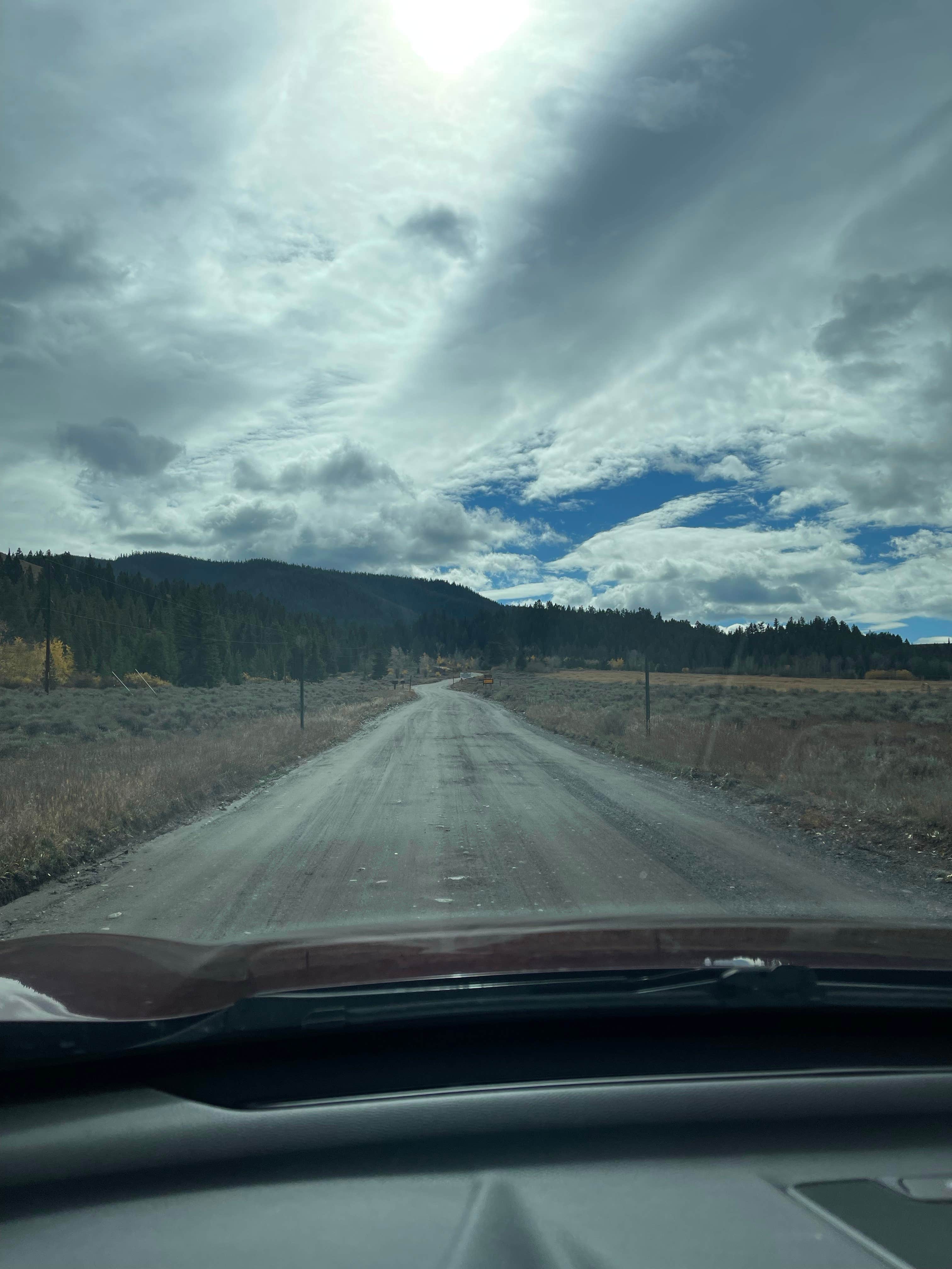 Martha S.'s photo of a dispersed camping area at Upper Teton View Dispersed near Moose, WY