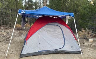 Jessica P.'s photo of a dispersed camping area at FR 22S05 - Dispersed Site near Darwin, CA