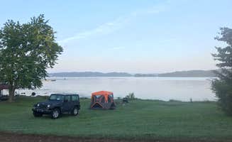 David R.'s photo of tent camping at Lake Guntersville State Park Campground near Ragland, AL