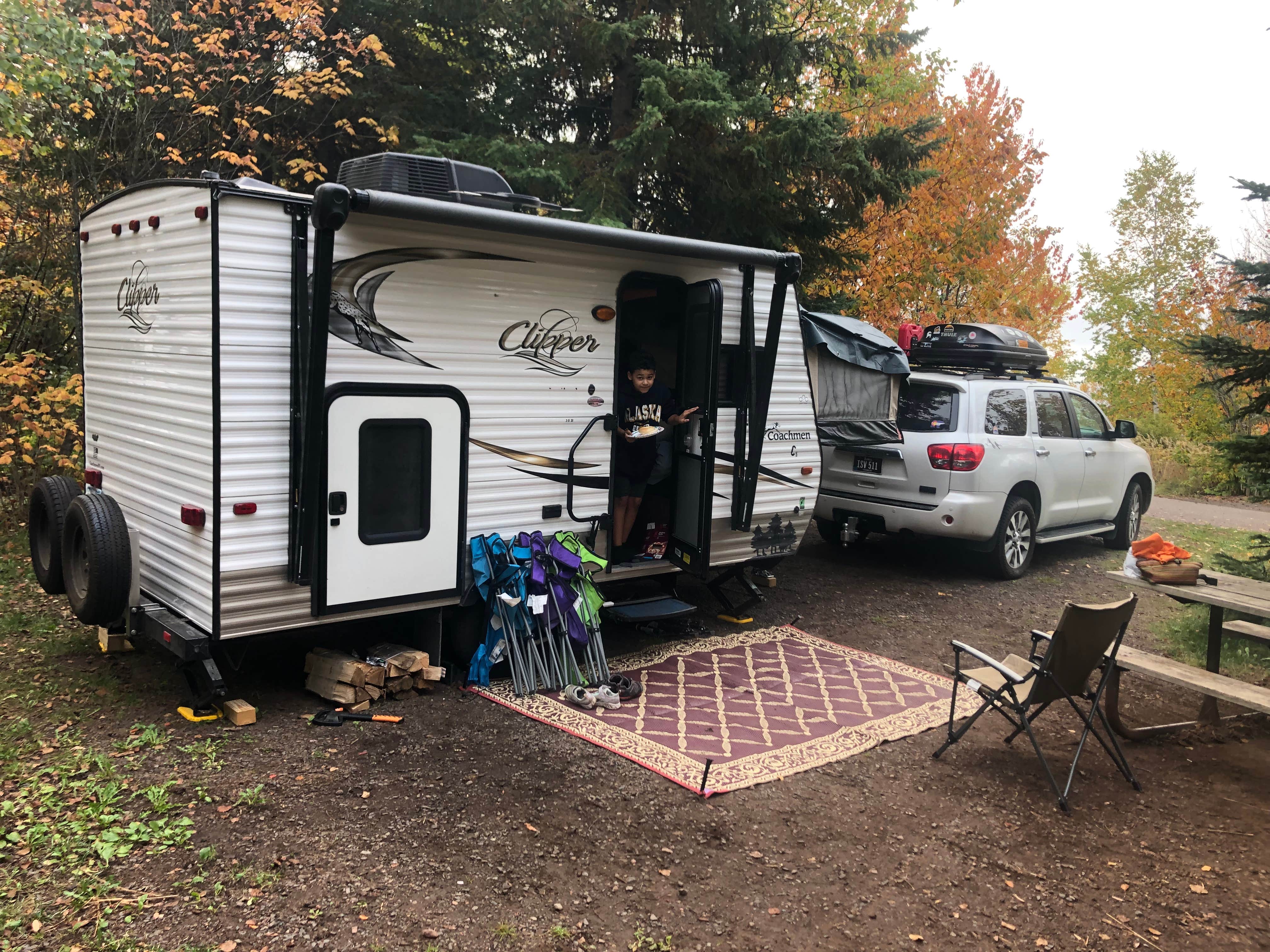 Macel C.'s photo of rv camping at Temperance River State Park Campground near Illgen City, MN
