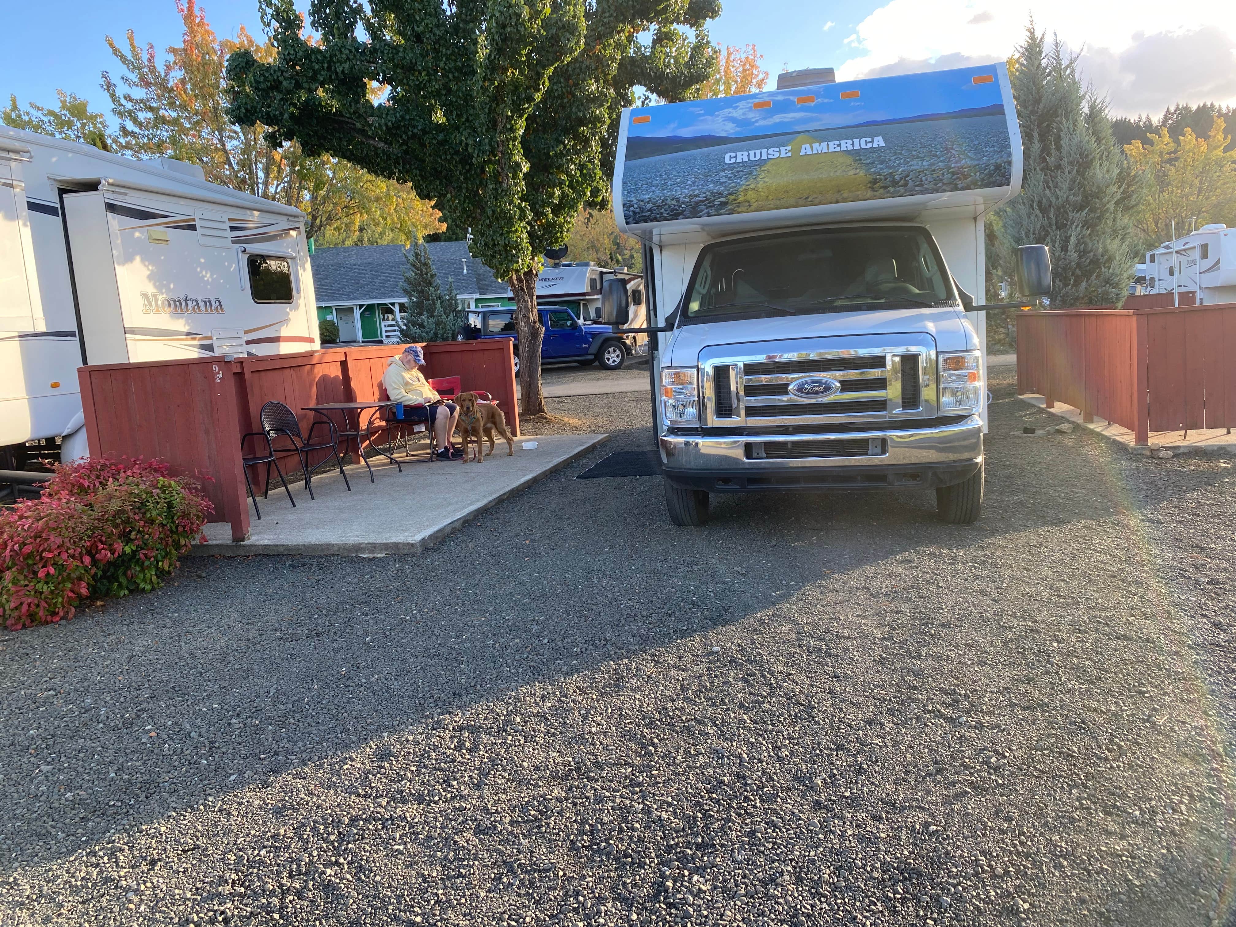 Coleen B.'s photo of rv camping at Hi-Way Haven RV Park near Lorane, OR