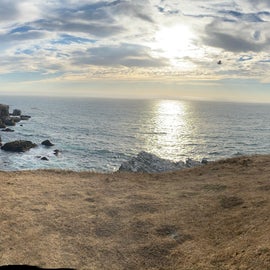 panorama of the cove