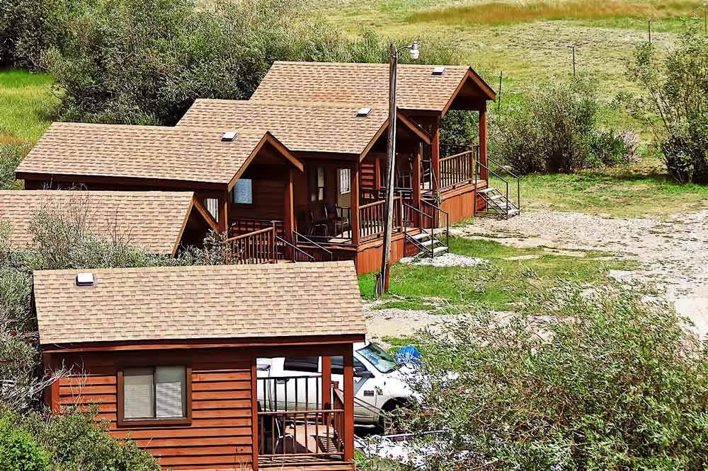 The RVgeeks's photo of a cabin at Silverton Lakes RV Resort near Lake City, CO