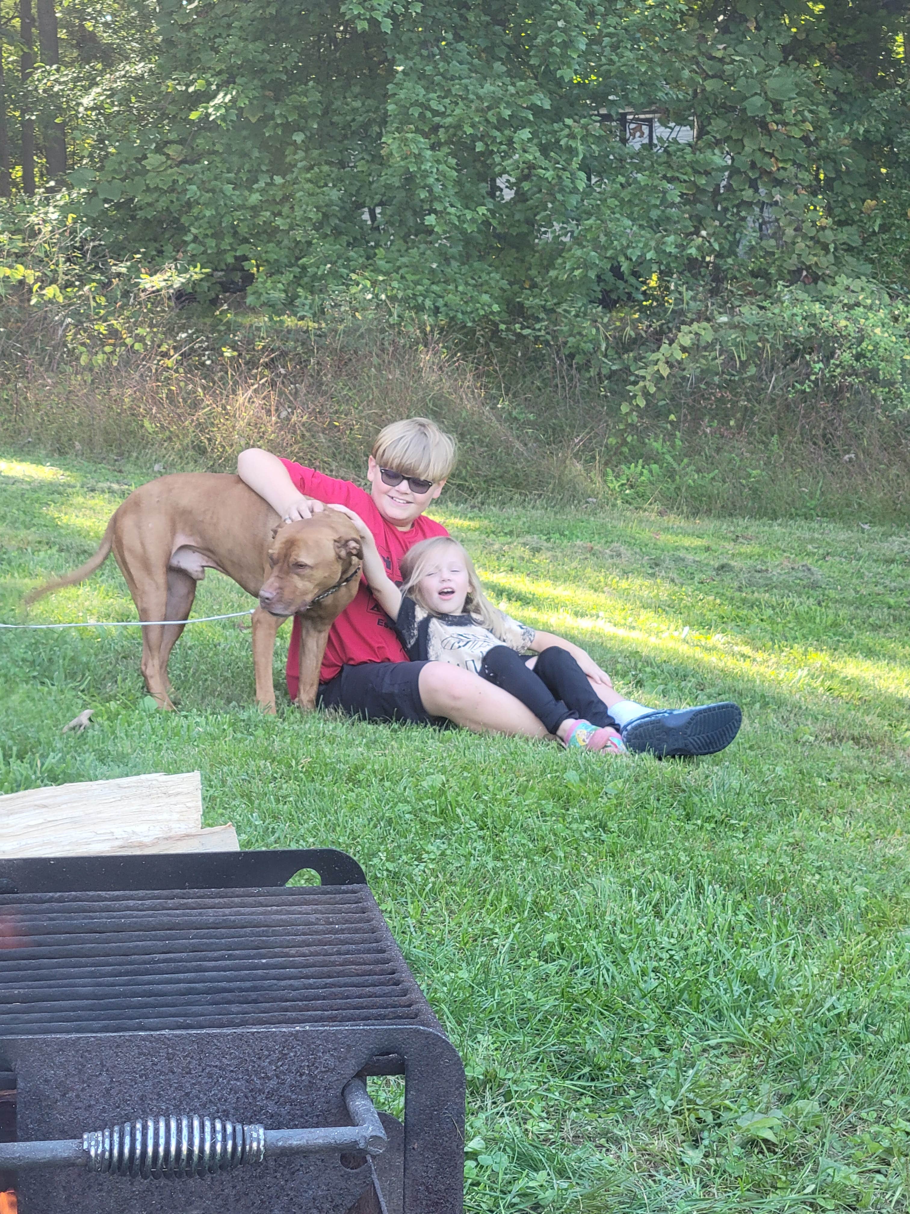 Jen R.'s photo of camping with pets at Codorus State Park Campground near Perry Hall, MD
