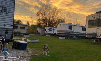 Sheila's photo of camping with pets at Stafford County Park Campground near Port Hope, MI