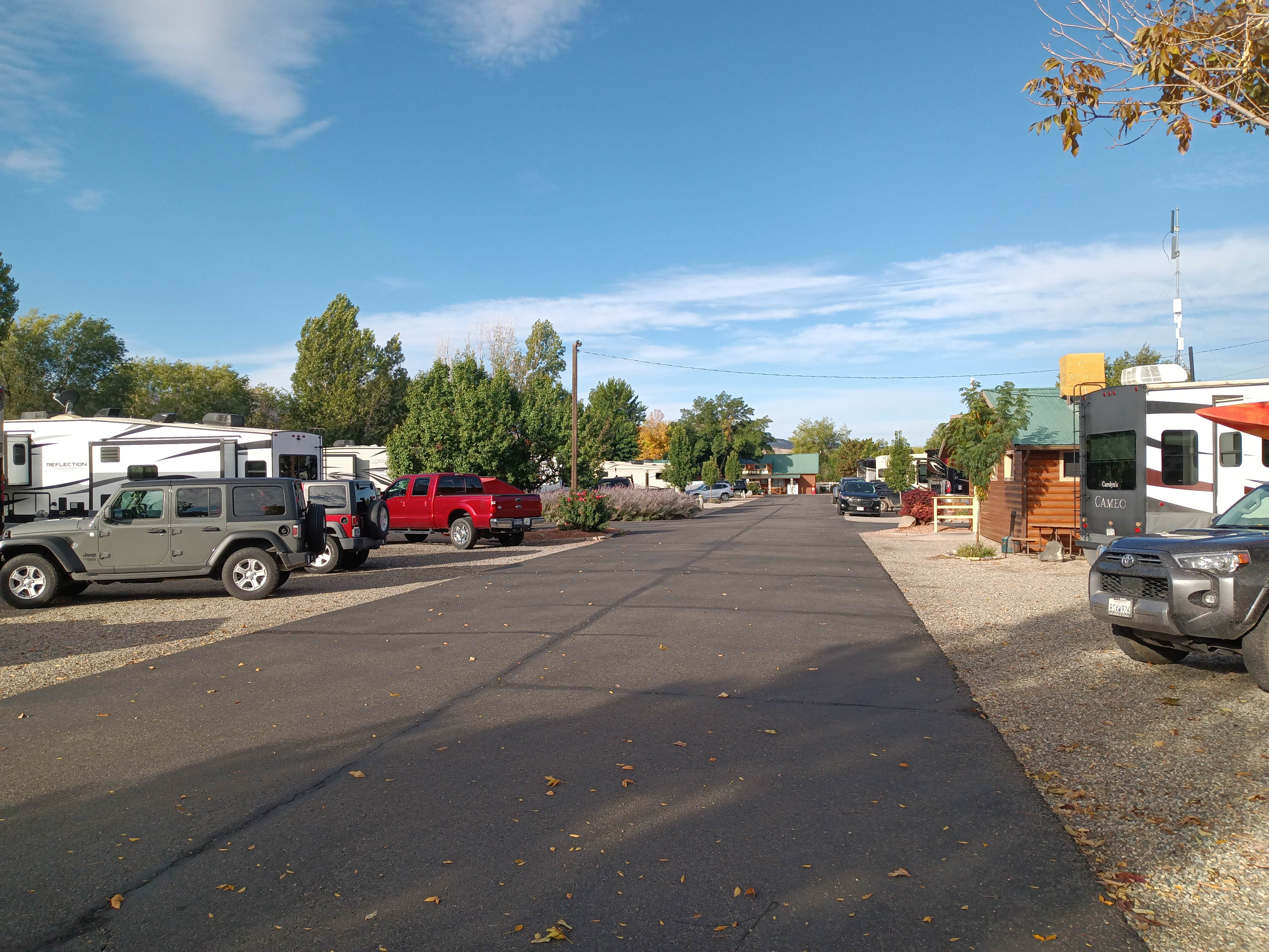 carri's photo of rv camping at Monument RV Park near Loma, CO
