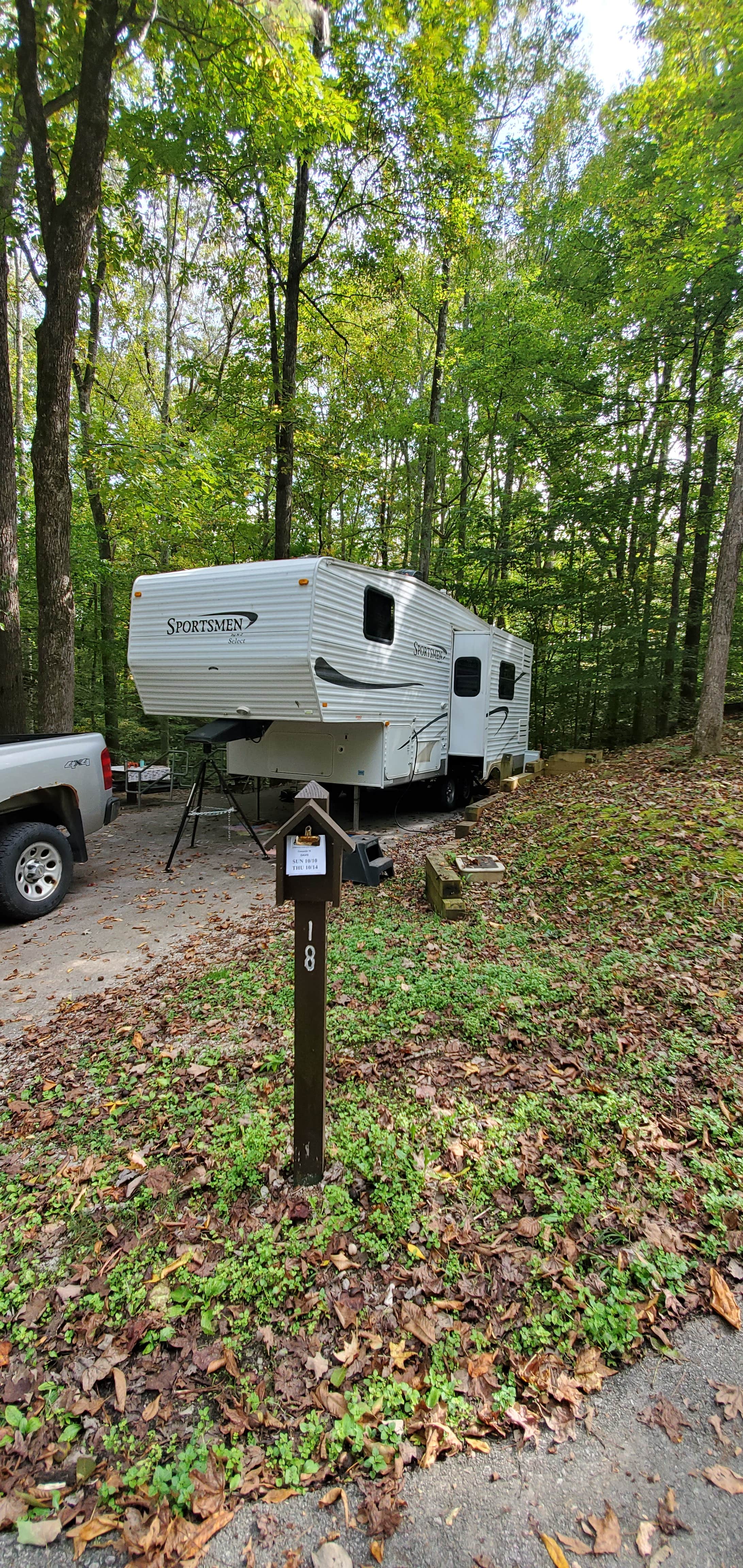 Devora  D.'s photo of rv camping at Rock Island State Park Campground near Smithville, TN
