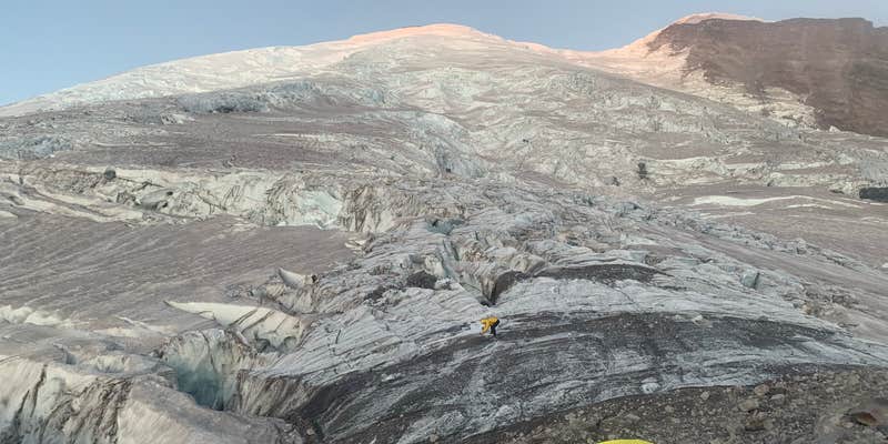 Camper submitted image from Camp Schurman — Mount Rainier National Park
