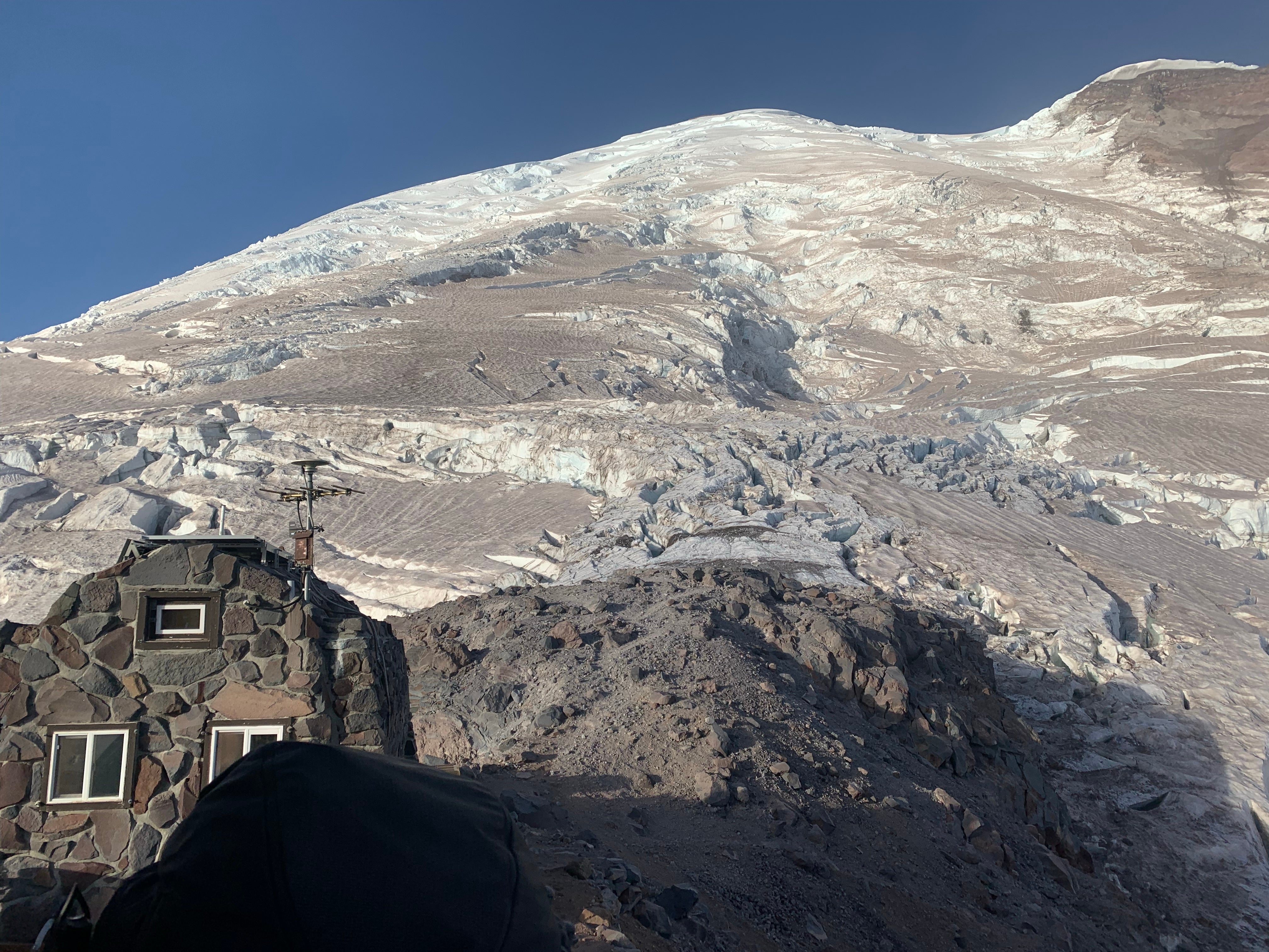 Camper submitted image from Camp Schurman — Mount Rainier National Park - 3