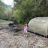 Review photo of Middle Fork Campground — Natural Bridge State Resort Park by Rachel K., October 13, 2021