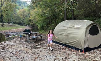 Rachel K.'s photo at Middle Fork Campground — Natural Bridge State Resort Park near Zoe, KY
