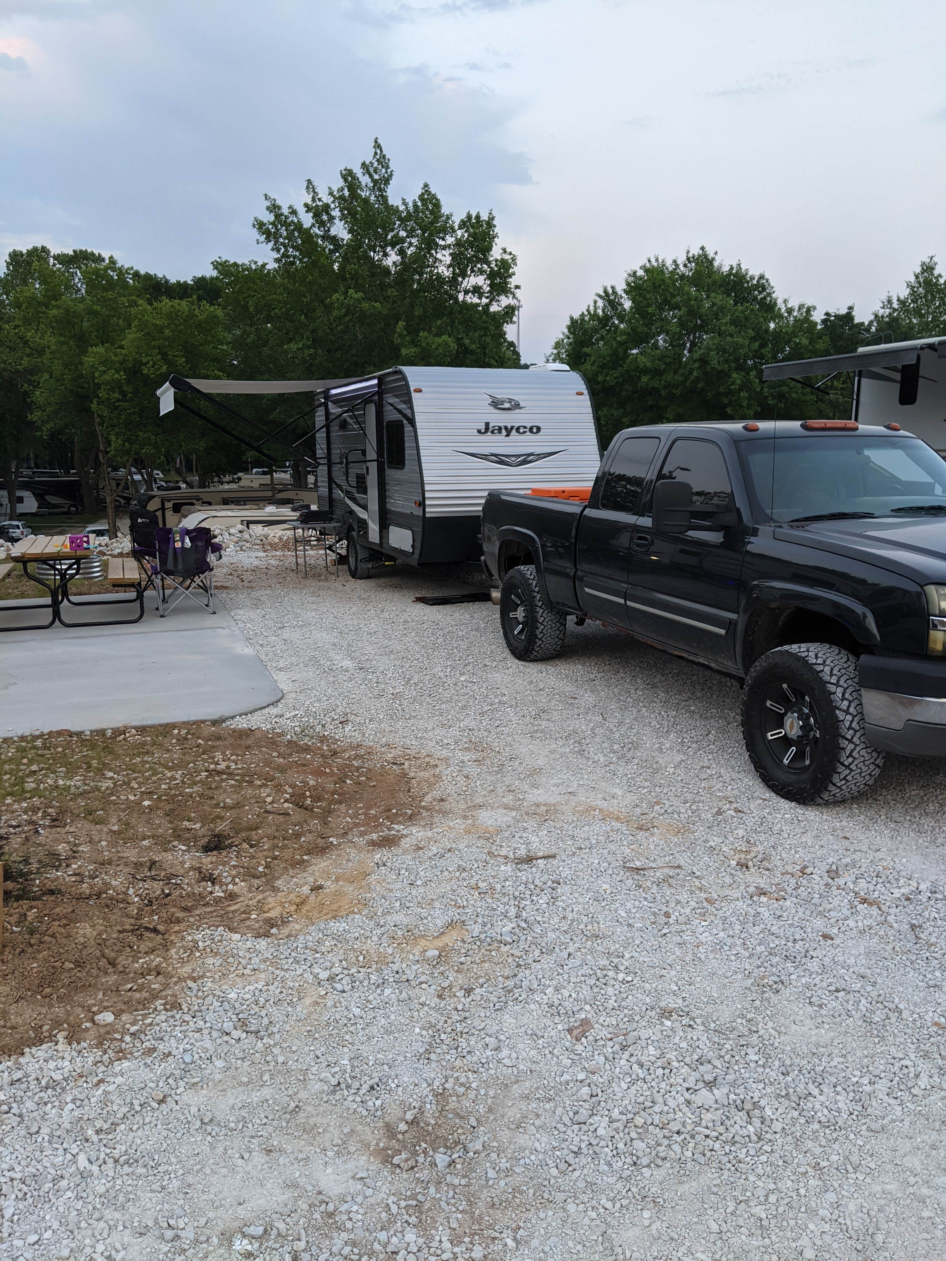 Nick W.'s photo of rv camping at Pin Oak RV Park near Grover, MO