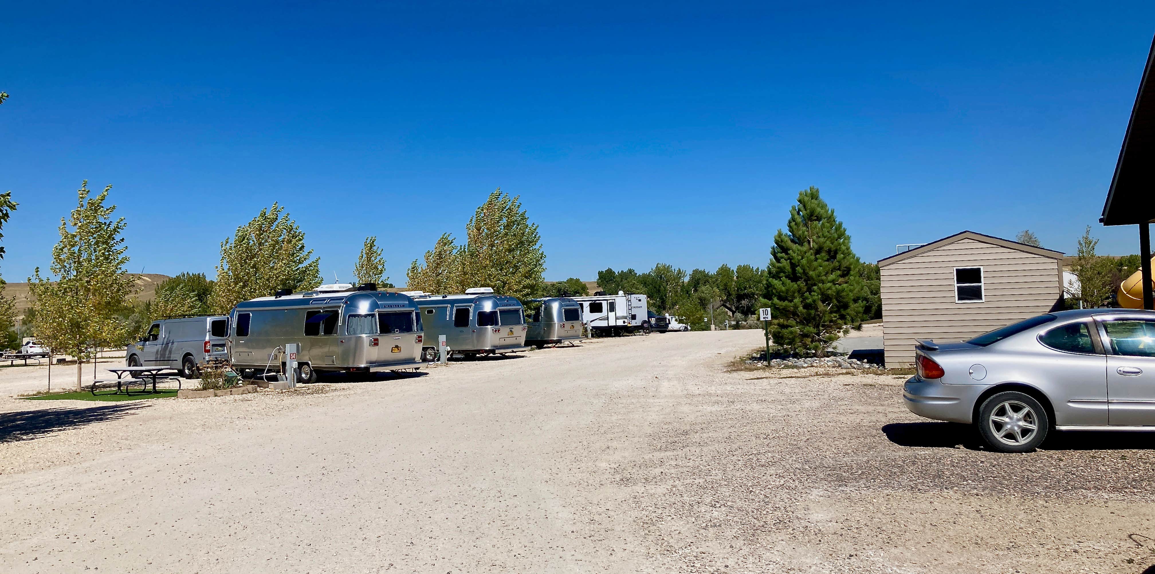 MickandKarla W.'s photo of rv camping at River’s Edge RV and Cabin Resort near Mills, WY