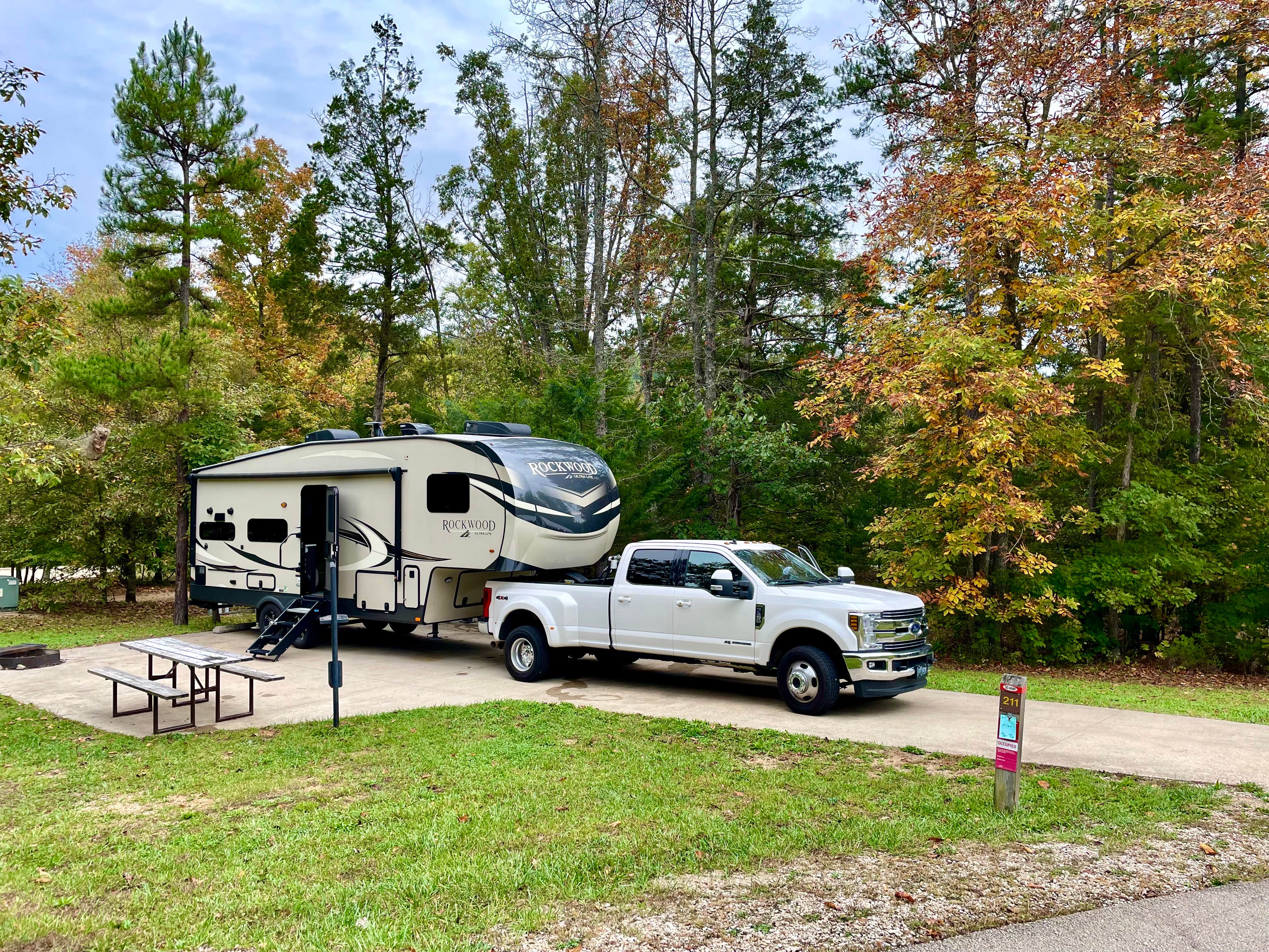 Brenda A.'s photo of rv camping at Johnson's Shut-Ins State Park near Belleview, MO