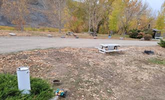Camping near Senieur's Reach Primitive Boat Camp: Chouteau County Fairgrounds & Canoe Launch Campground, Fort Benton, Montana