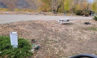 Camping near Eagle Creek Developed Boat Camp: Chouteau County Fairgrounds & Canoe Launch Campground, Fort Benton, Montana