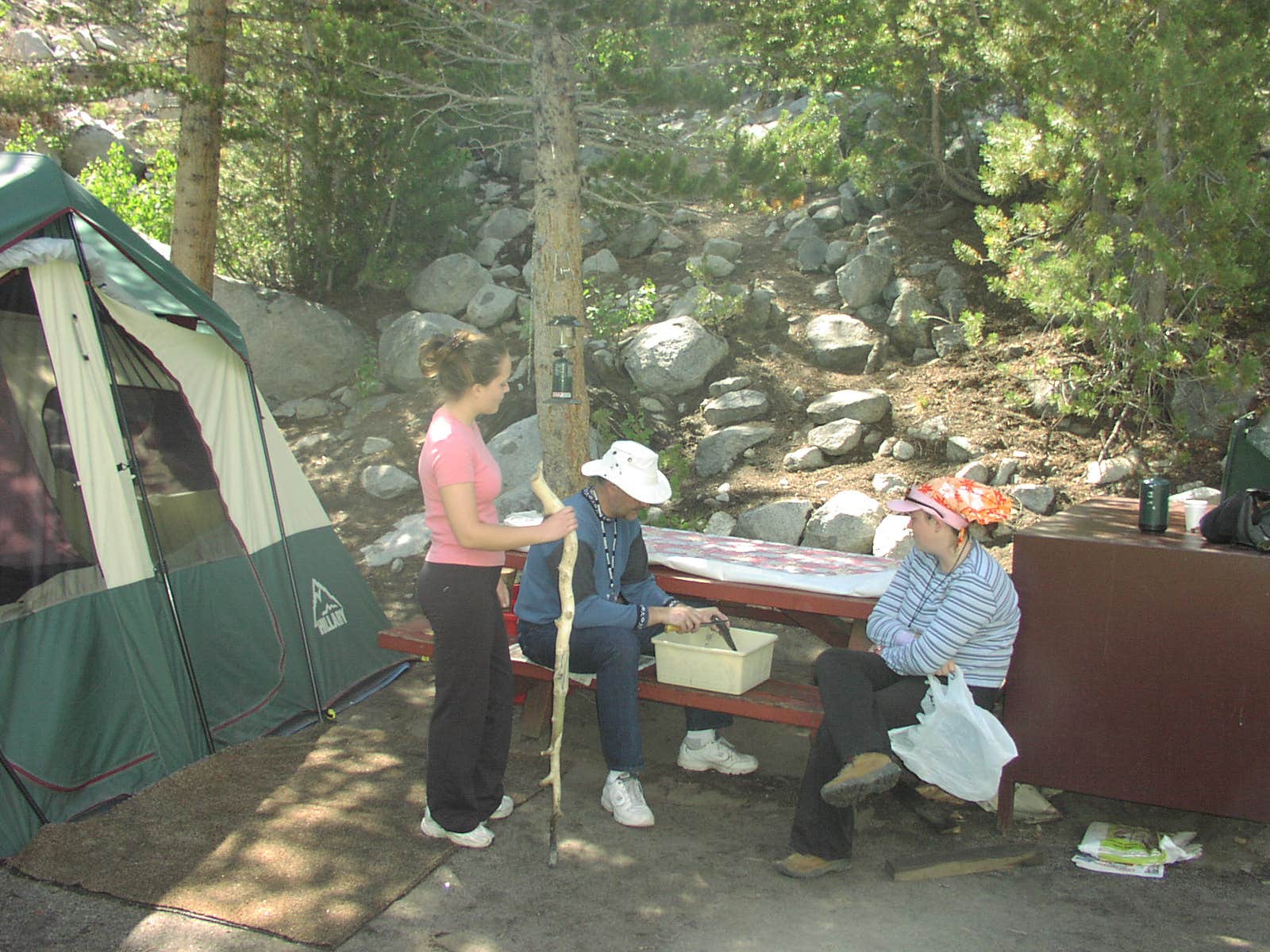 Tim S.'s photo at Rock Creek Lake near Toms Place, CA