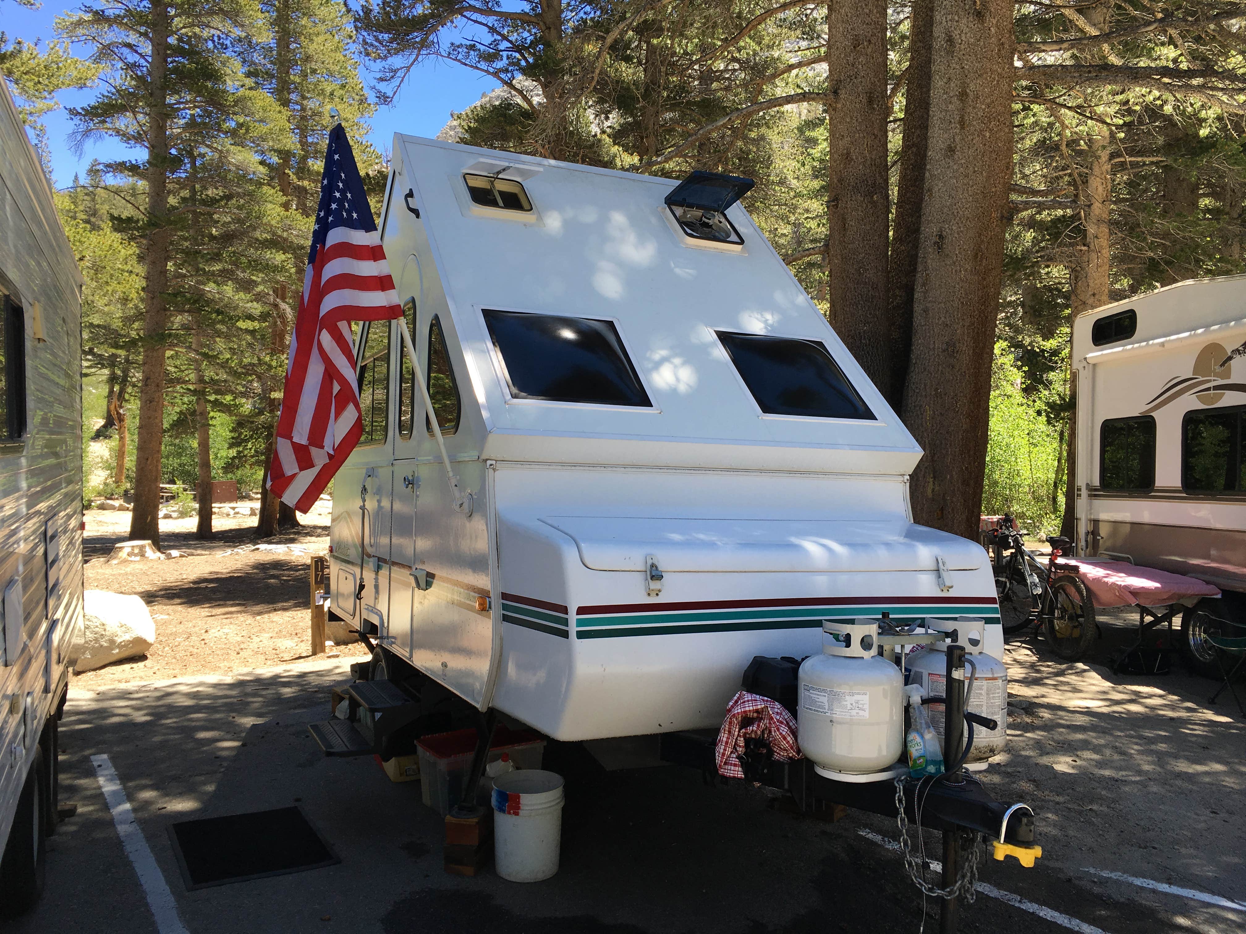 Tim S.'s photo of rv camping at Rock Creek Lake near Benton, CA