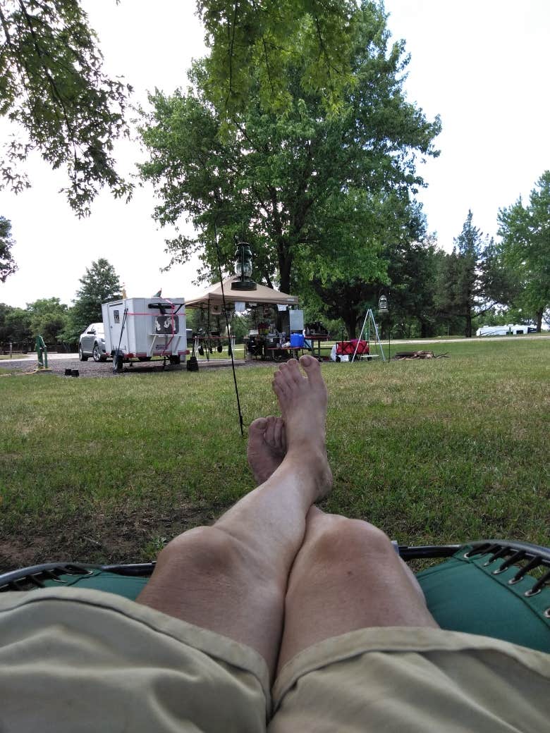 Just relaxing