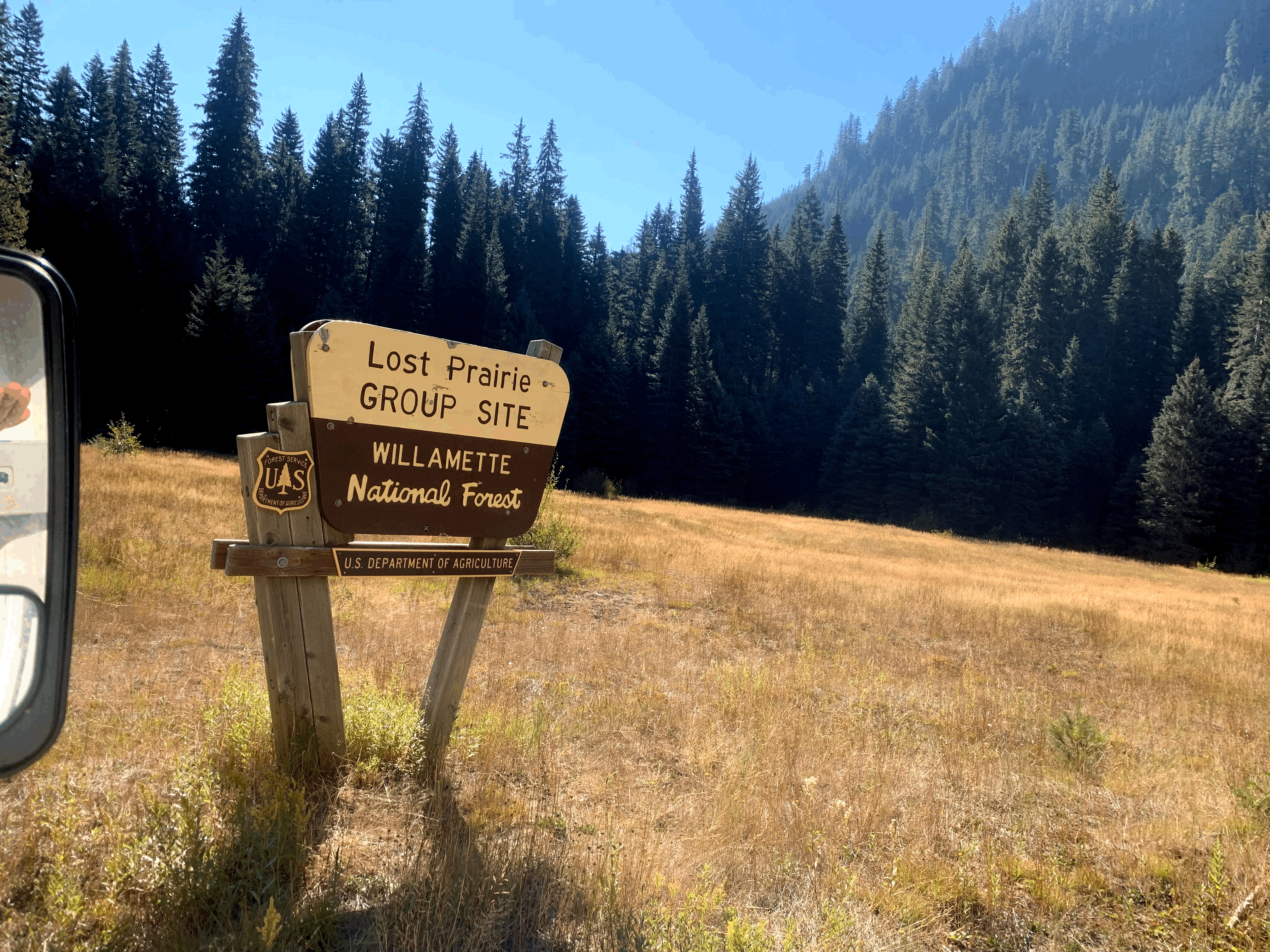 Camping near Koosah Falls: Lost Prairie Group Site, Mckenzie Bridge, Oregon