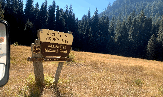 Camping near Sevenmile Horse Camp: Lost Prairie Group Site, Mckenzie Bridge, Oregon