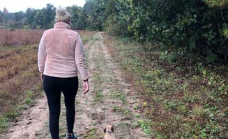 Adam F.'s photo of camping with pets at Pine Campground — Sand Ridge State Forest near Jacksonville, IL