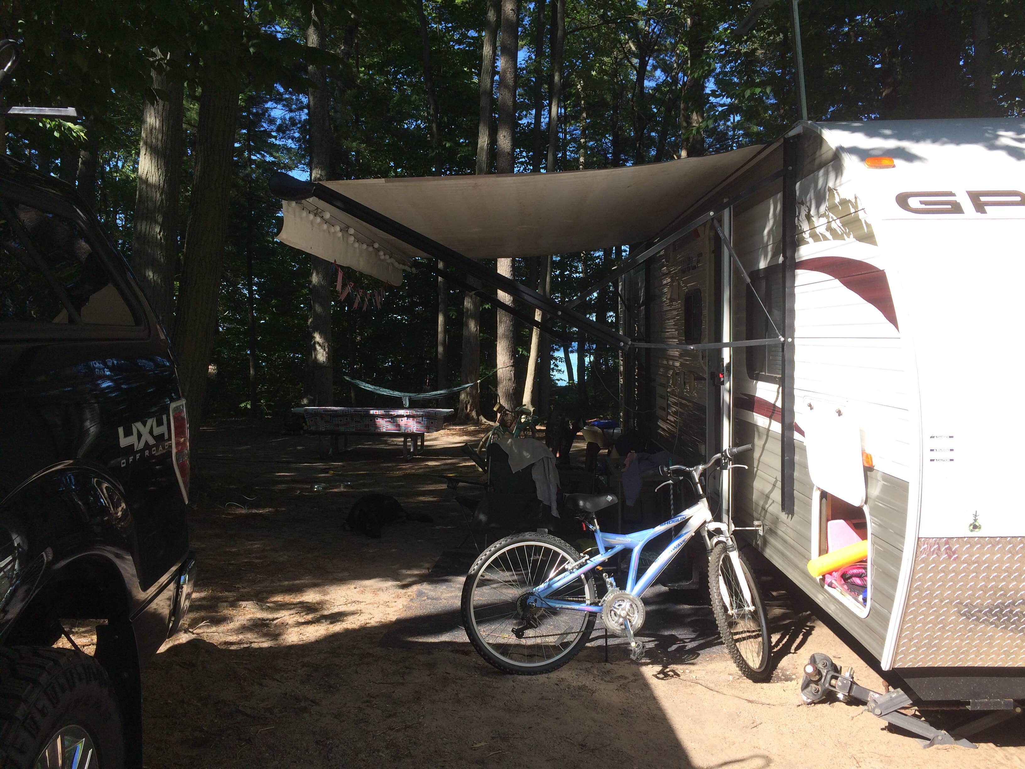 Camper-submitted photo at Green Lake Rustic South — Interlochen State Park near Frankfort, MI