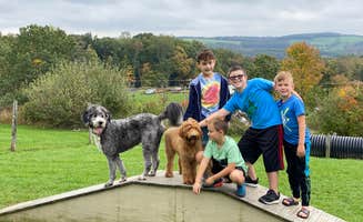 Janelle G.'s photo of camping with pets at Pleasant Acres Farm RV Resort near New York City, NY
