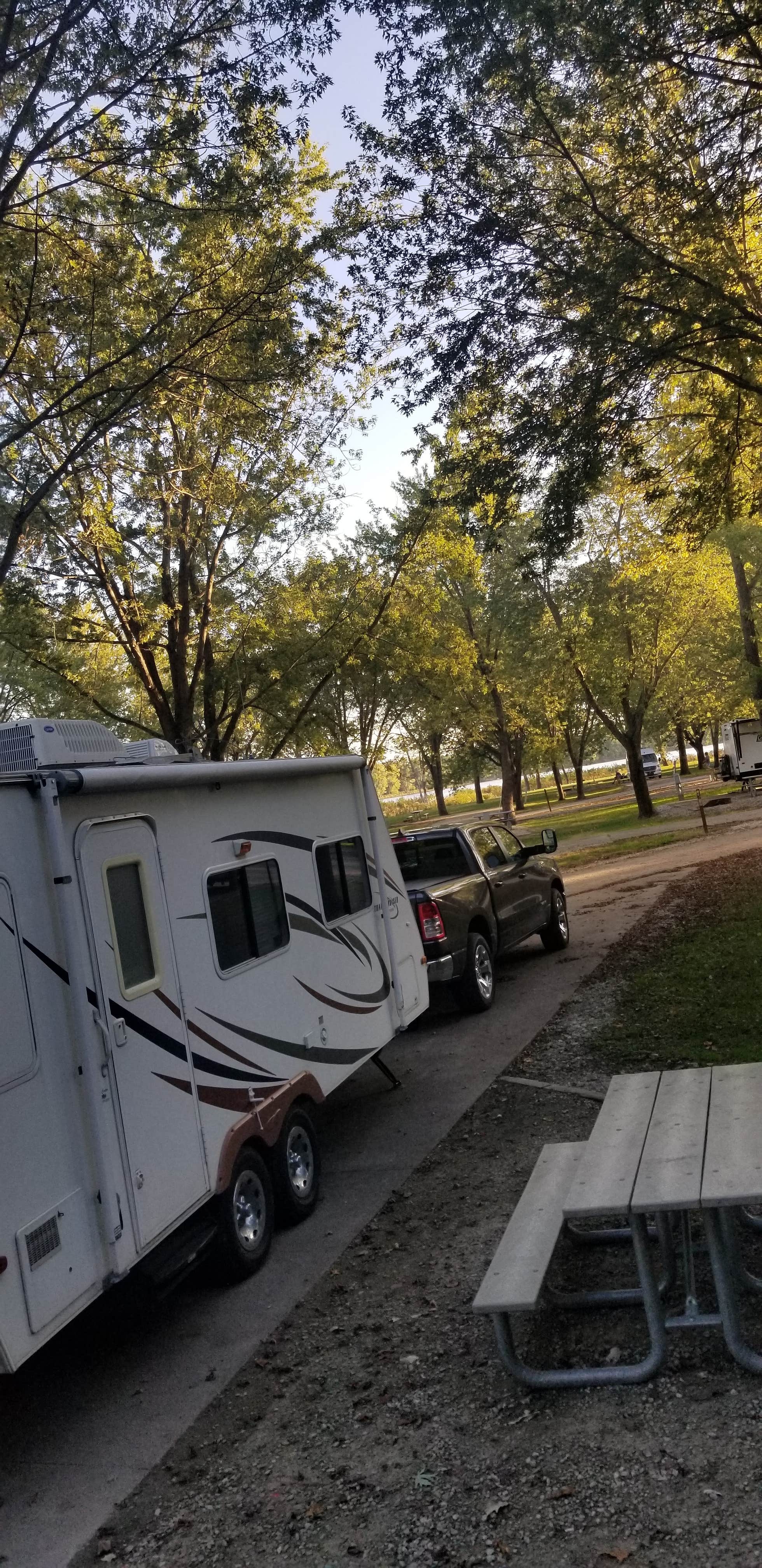 David D.'s photo of rv camping at Shady Creek near Port Byron, IL