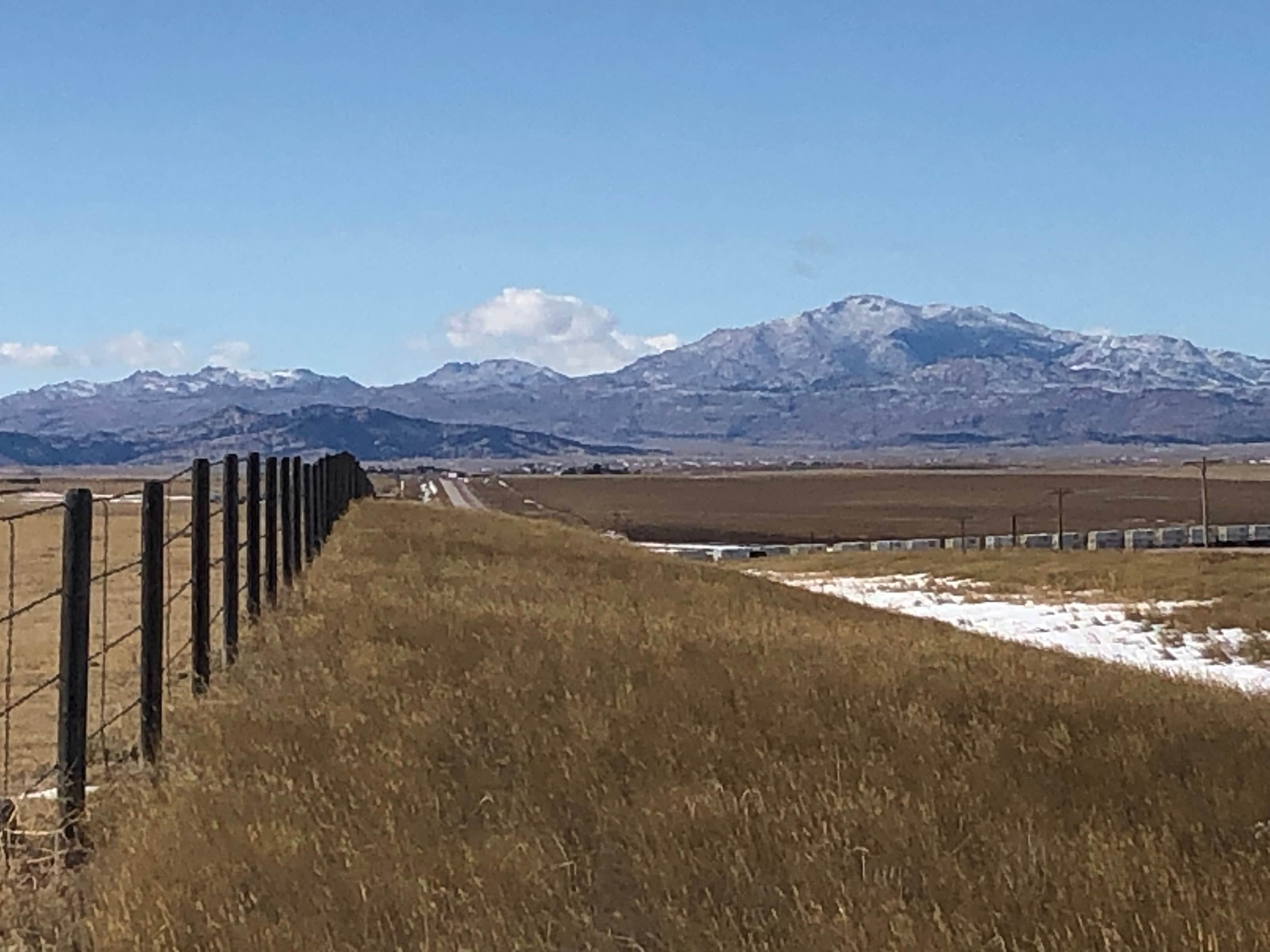 Camper-submitted photo at Peak View RV Park near Wheatland, WY