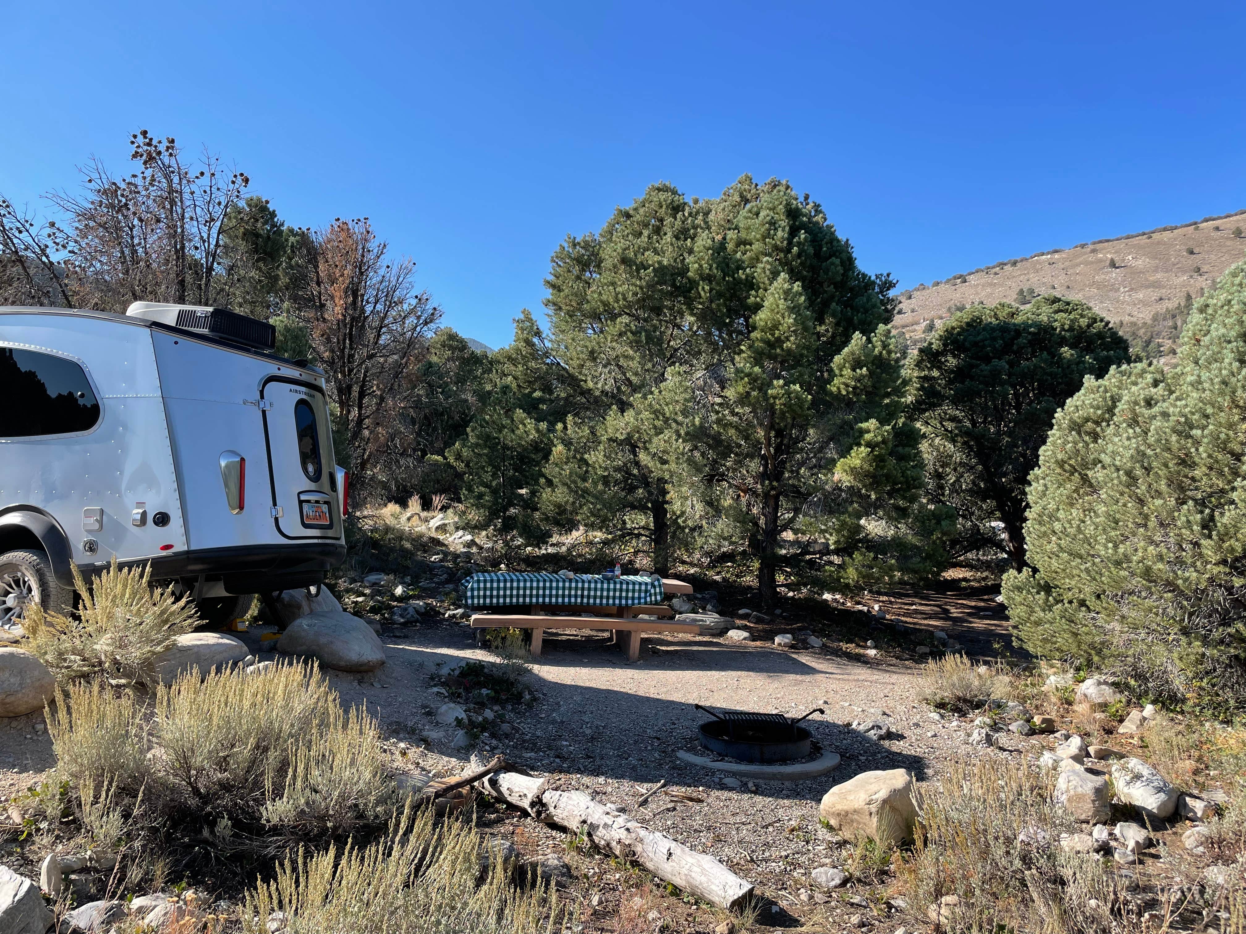 David's photo of rv camping at Baker Creek Campground — Great Basin National Park near Baker, NV