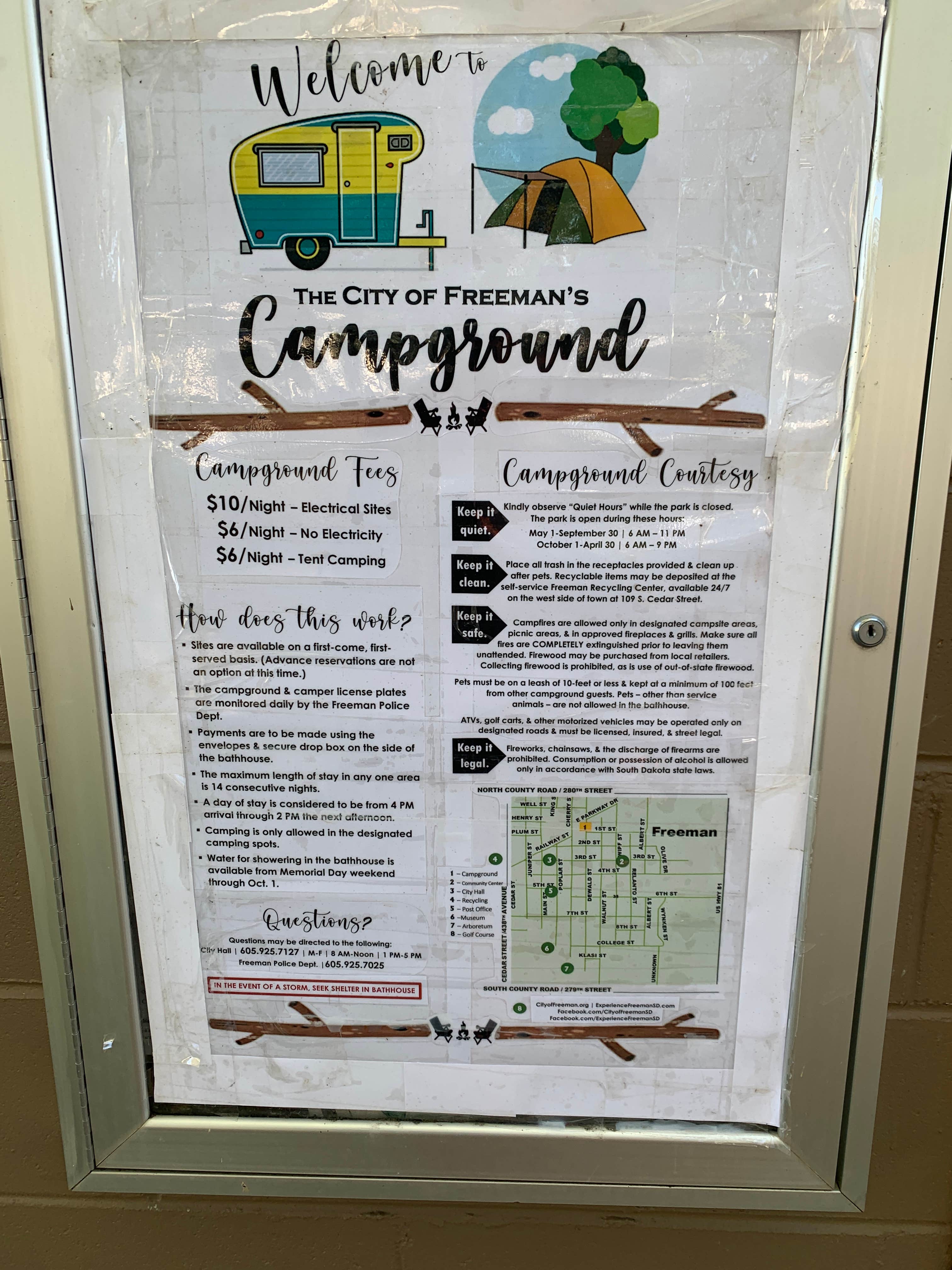 Camper-submitted photo at Freeman City Park near Canistota, SD