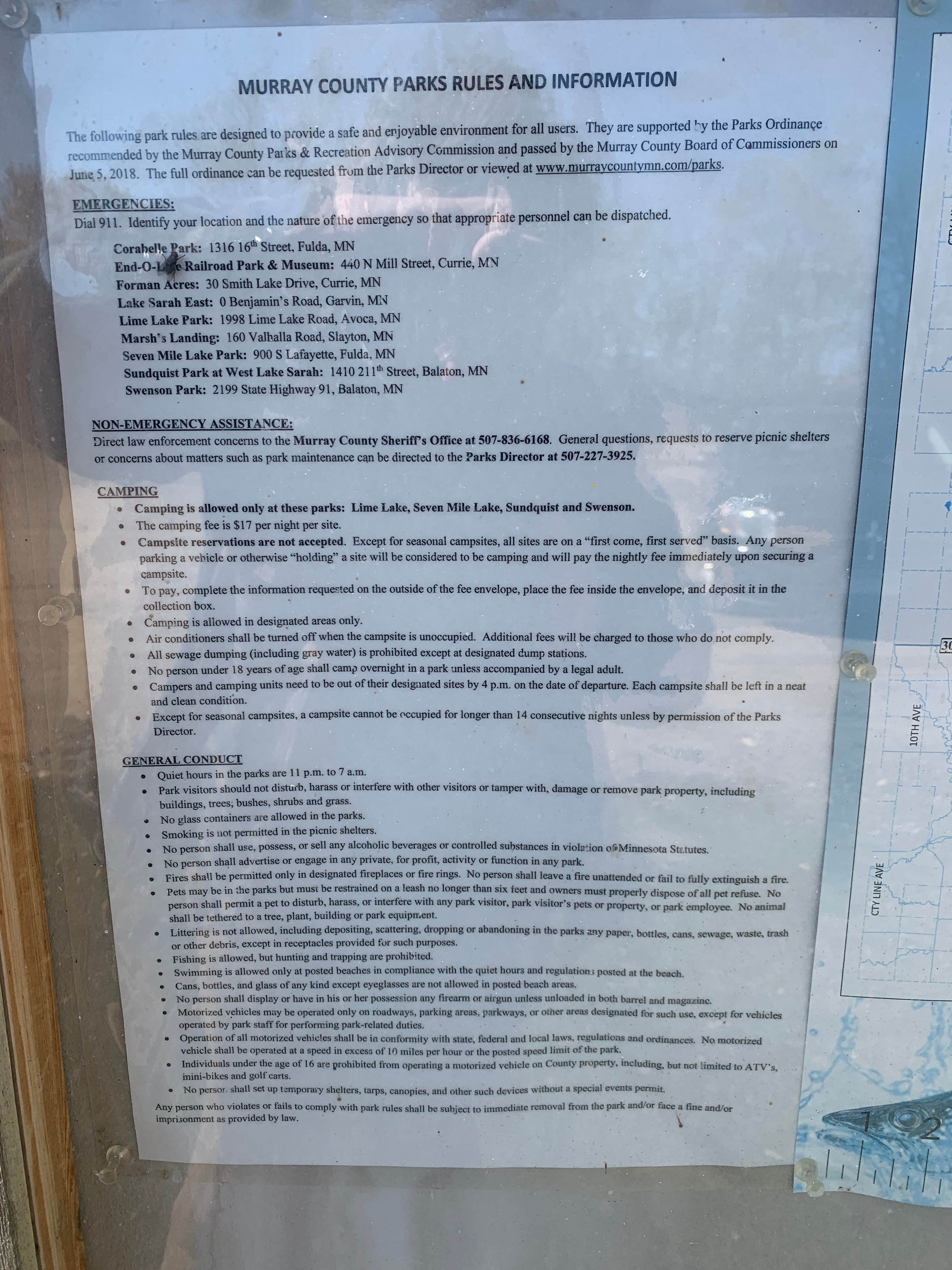 Camper-submitted photo at Lime Lake Co Park near Currie, MN