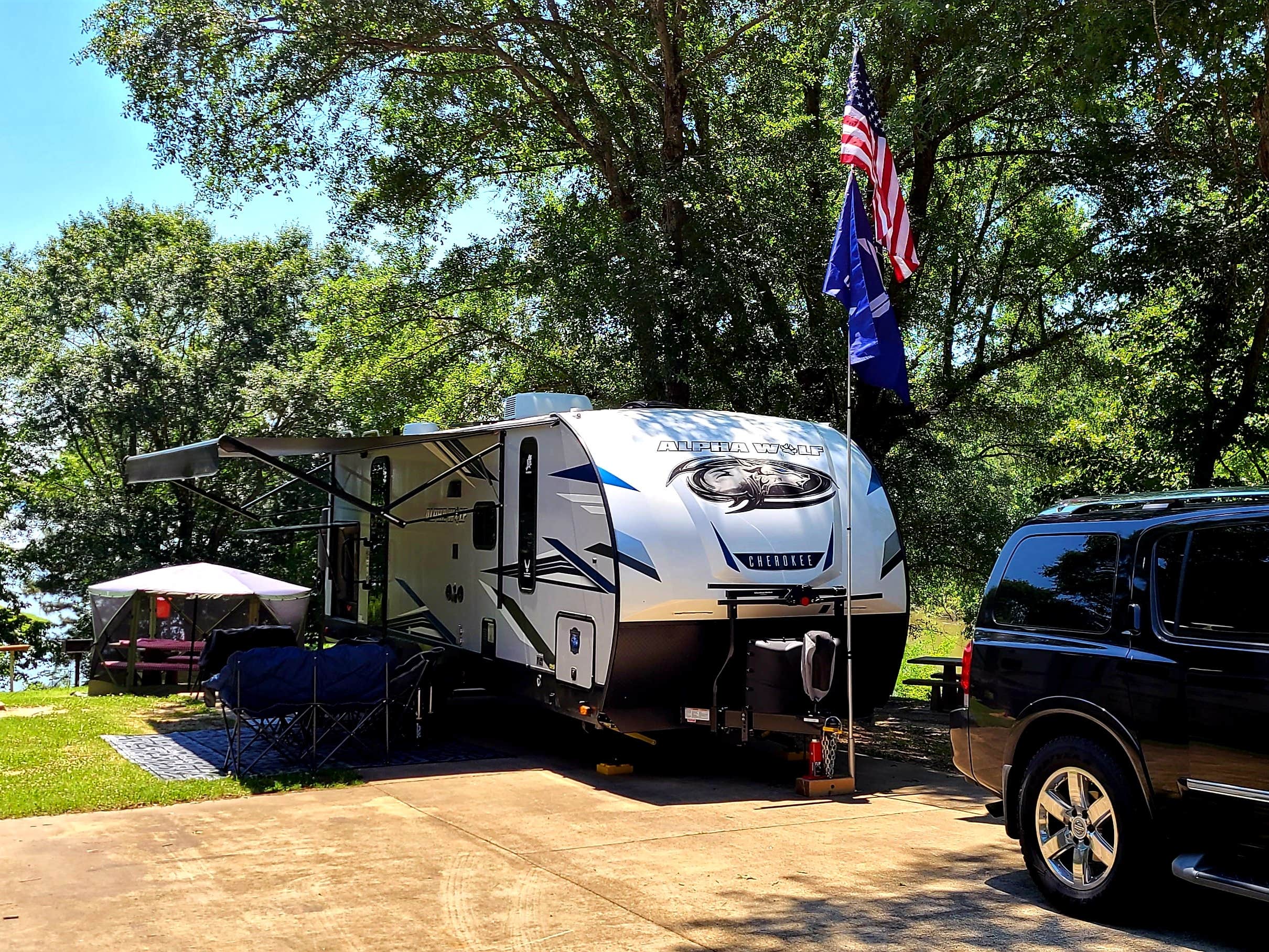 Donnie D.'s photo of rv camping at Wallace Creek near Holcomb, MS