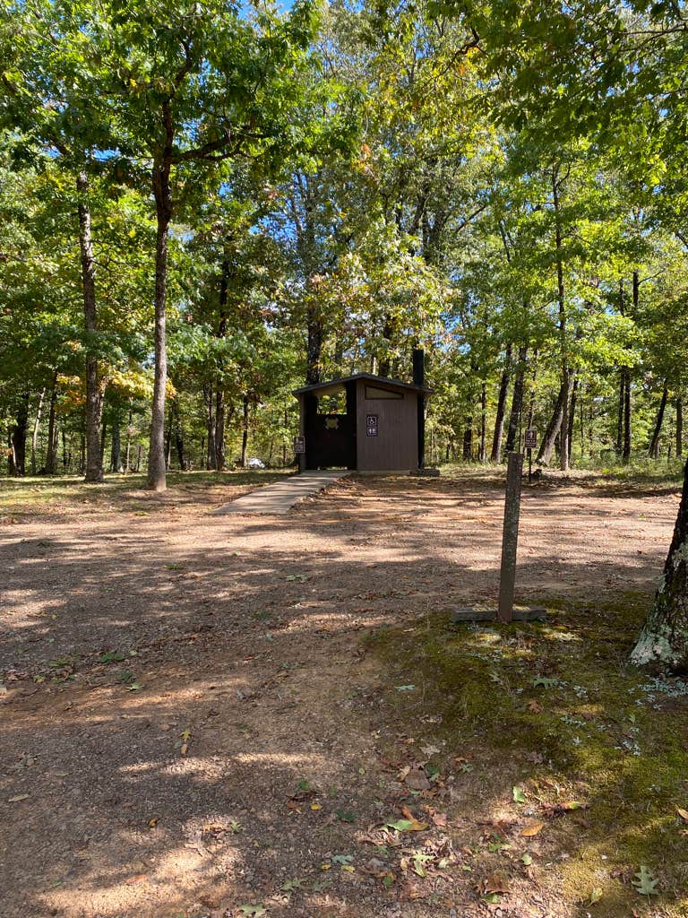 Matt R.'s photo of a cabin at White Rock Mountain Recreation Area near Proctor, OK