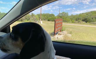 ROBERT J.'s photo of camping with pets at Kickapoo Cavern State Park Campground near Brackettville, TX