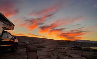 Rick G.'s photo of a dispersed camping area at Boxcar Cove Dispersed Camping — Lake Mead National Recreation Area in Nevada