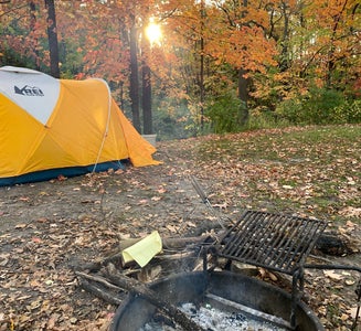 Camper-submitted photo from Three Rivers Park District Baker Campground